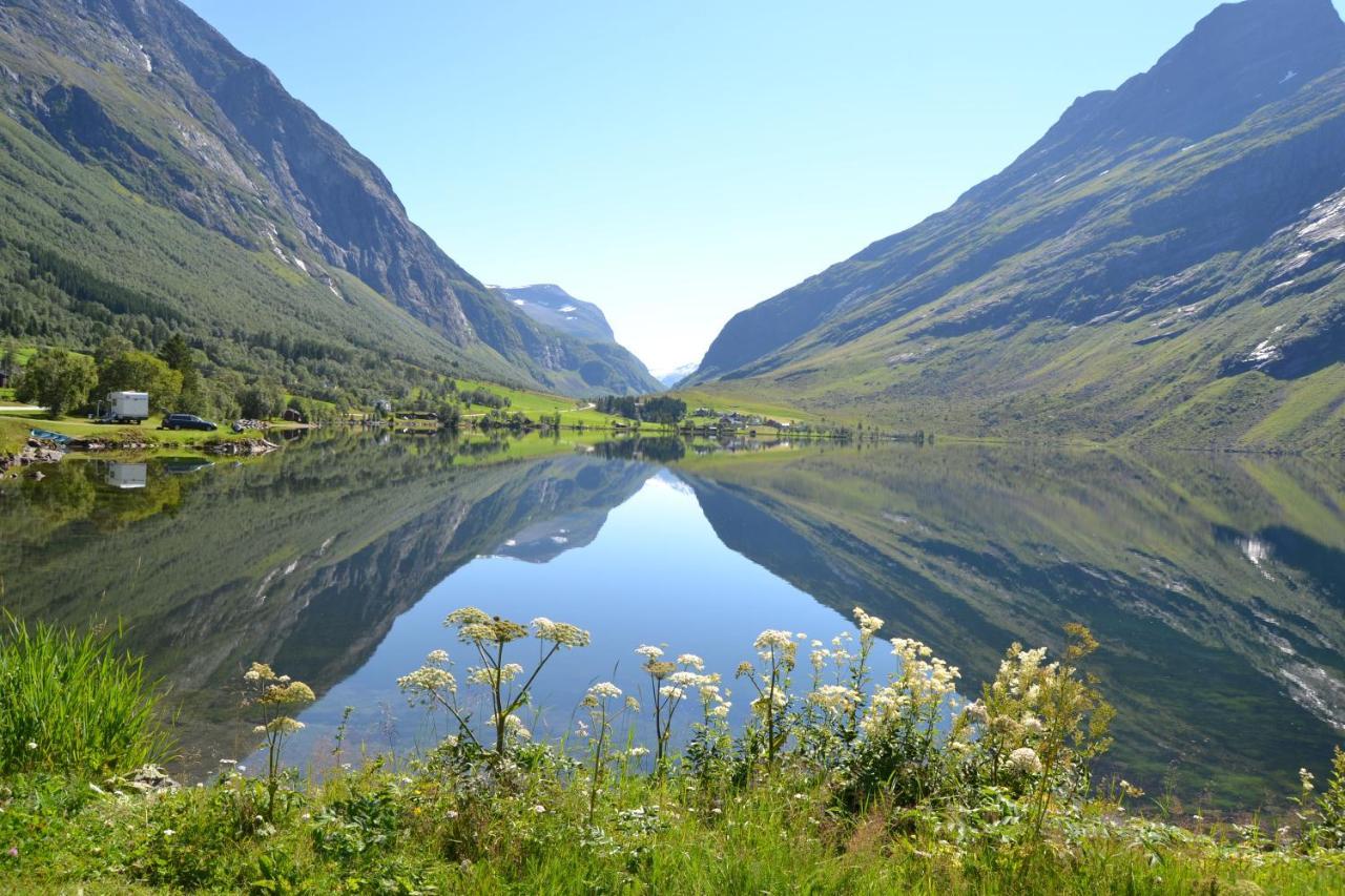 Solvang World Heritage Camping Eidsdal Bagian luar foto